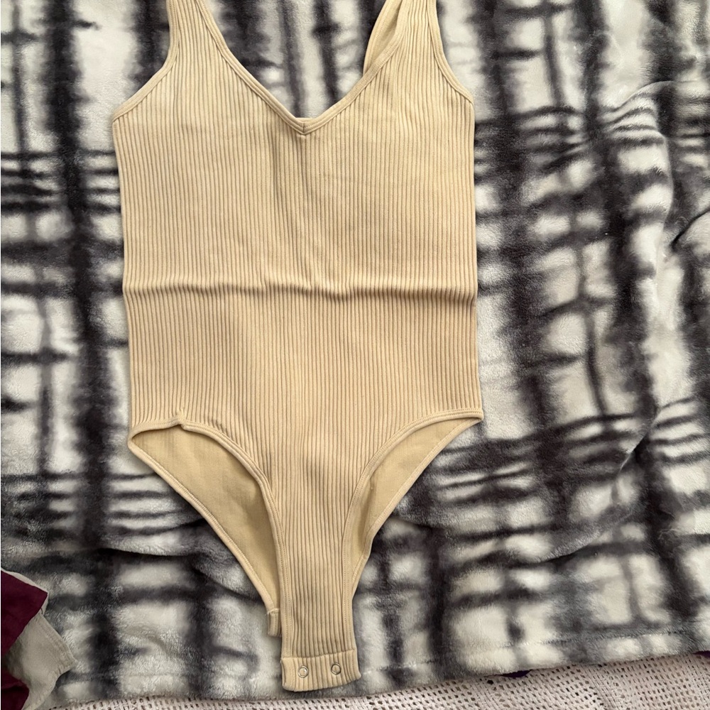 Beige One Piece